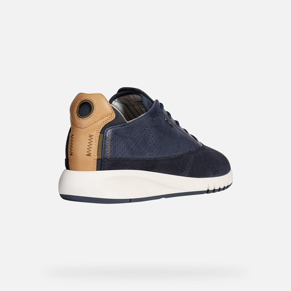 Geox Erkek Spor Ayakkabı Lacivert - Aerantis - PGV-683417